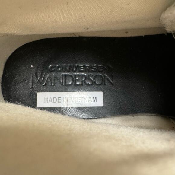 Converse x JW Anderson Chuck 70 Hi Top Glitter Barbosa Cherry M6 W8 - Picture 14 of 15